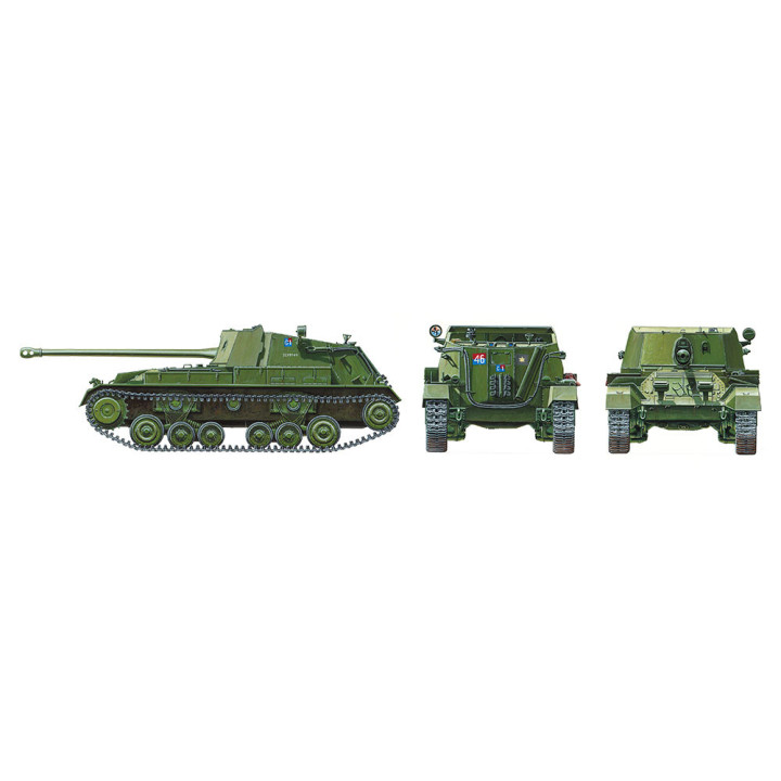 TAMIYA 1/35 BRITSKÉ PROTITANKOVÉ DĚLO ARCHER SAMOHYBNÉ (35356)
