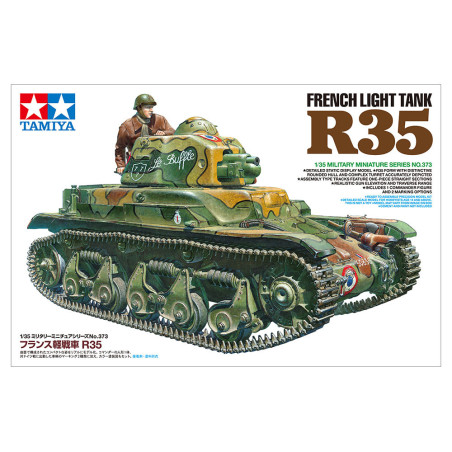 TAMIYA 1/35 FRENCH LIGHT Tank R35        (35373)