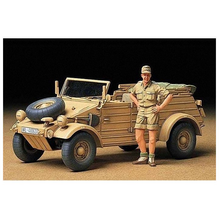 TAMIYA 1/35 GERMAN KUBELWAGEN TYPE 82 AFRICA CORPS (35238)