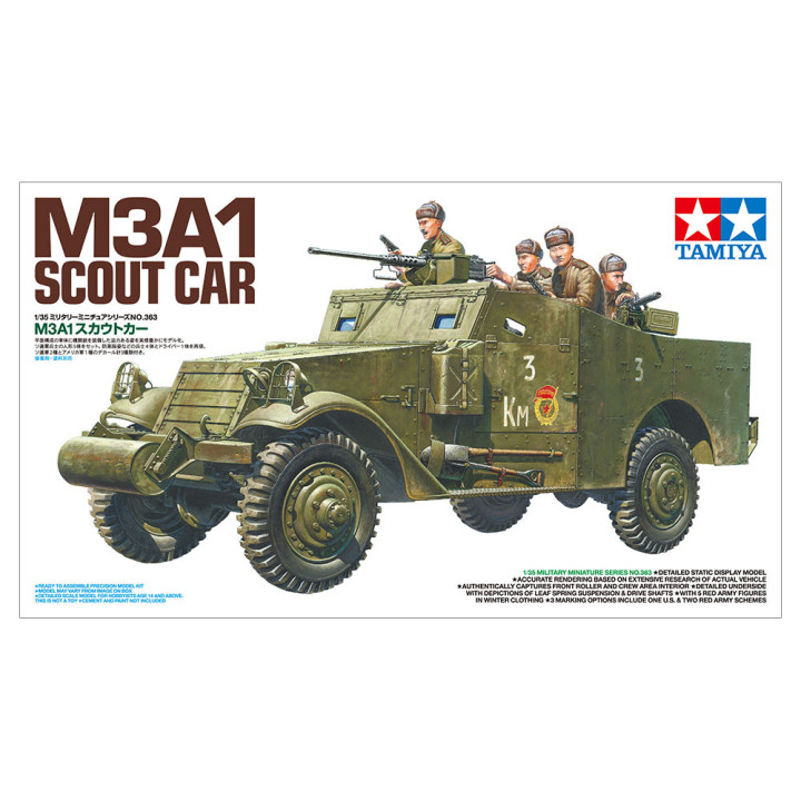 TAMIYA 1/35 M3A1 SCOUT CAR (35363)