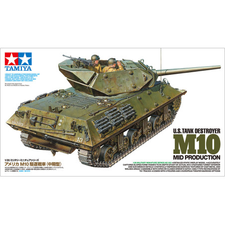 TAMIYA 1/35 U.S. TANK DESTROYER M10 (35350)