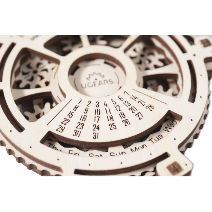UGEARS DATE NAVIGATOR (70036) mechanical model