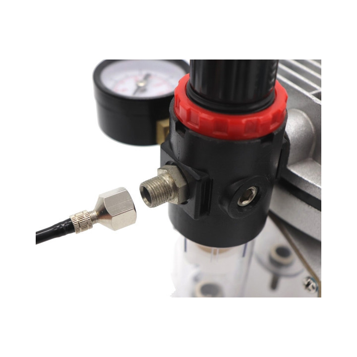 MG REDUCTION NODE GW1/4 - compressor for hose GZM5x0.5 W