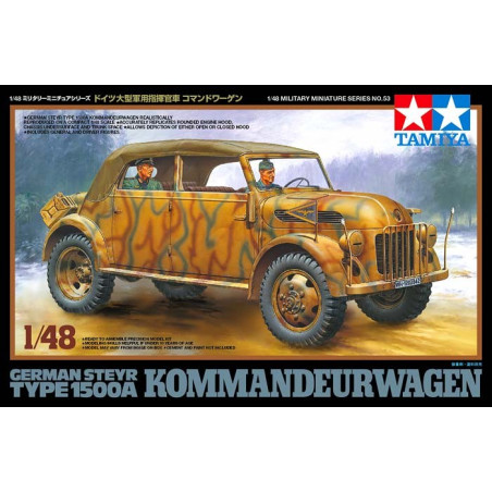 TAMIYA 1/48 NĚMECKÝ STEYR TYP 1500A KOMMANDEURWAGEN 32553