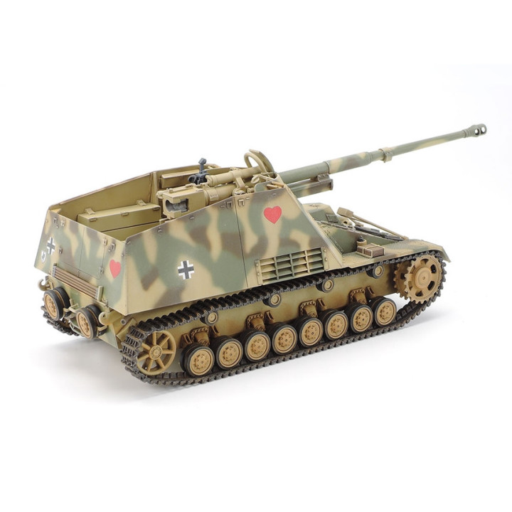 TAMIYA 1/48 NĚMECKÉ SAMOHYBNÉ TĚŽKÉ PROTITANKOVÉ DĚLO NASHORN (32600)