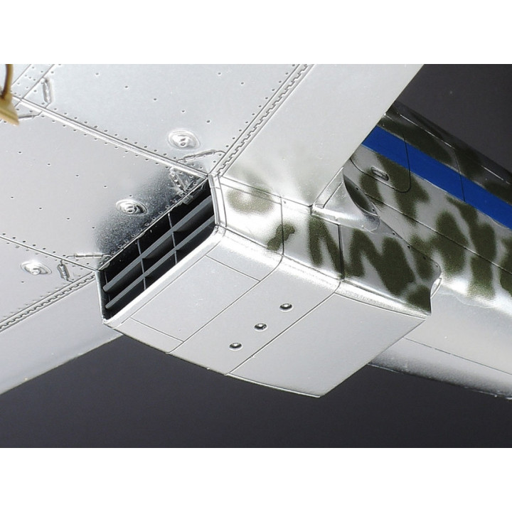 TAMIYA 1/48 KAWASAKI Ki-61Id HIEN (TONY) SILVER COLOR PLATED w/CAMO DECALS (25424)