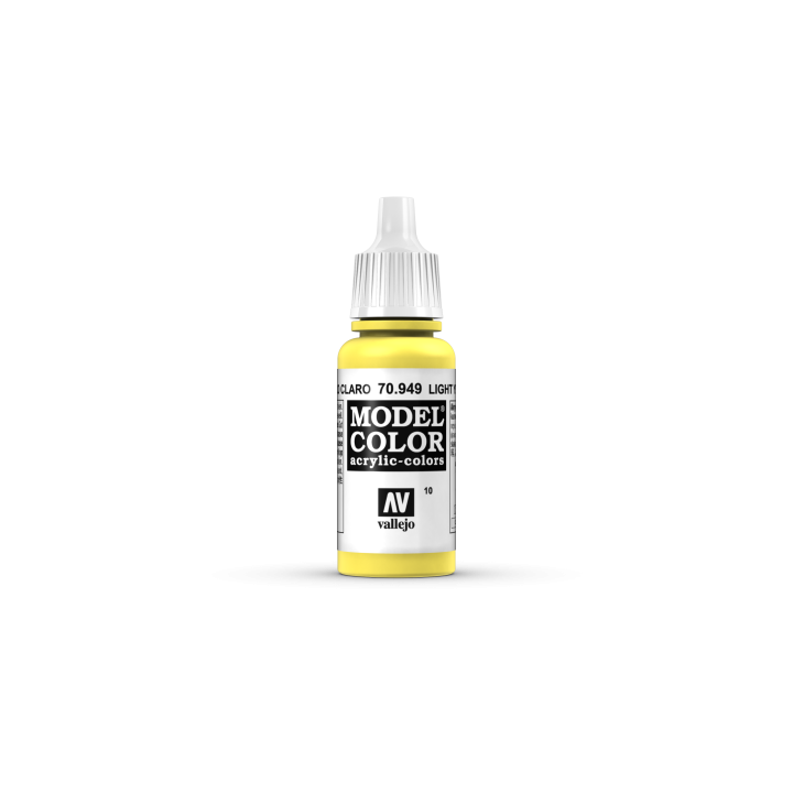 VALLEJO 010 MODEL COLOR LIGHT YELLOW (70949)