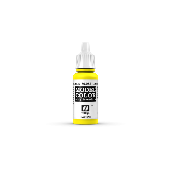 VALLEJO 011 MODEL COLOR LEMON YELLOW (70952)