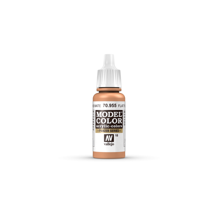 VALLEJO 018 MODEL COLOR FLAT FLESH 17 ml (70955)
