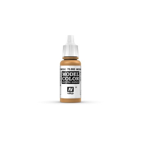 VALLEJO 021 MODEL COLOR MEDIUM FLESHTONE 17 ml (70860)
