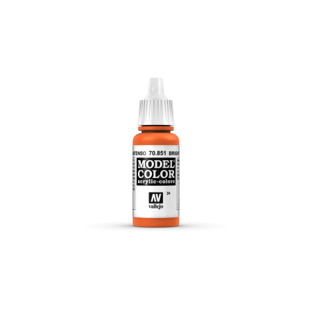 VALLEJO 024 MODEL COLOR BRIGHT ORANGE 17 ml (70851)