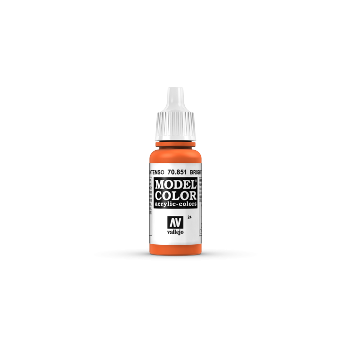 VALLEJO 024 MODEL COLOR BRIGHT ORANGE 17 ml (70851)