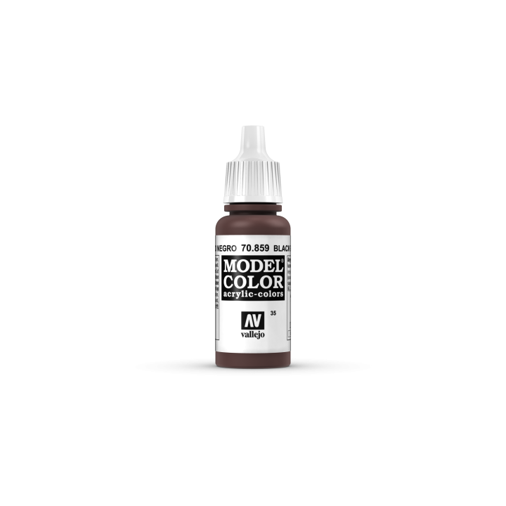 VALLEJO 035 MODEL COLOR BLACK RED 17 ml  (70859)