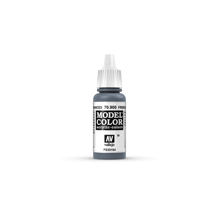 VALLEJO 059 MODEL COLOR FRENCH MIRAGE BLUE (70900)