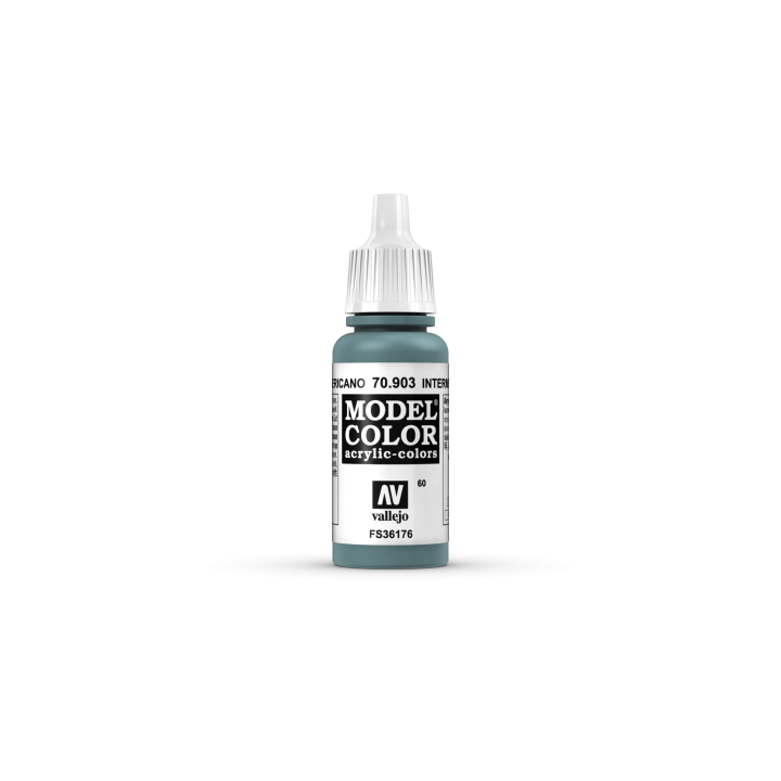 VALLEJO 060 MODEL COLOR INTERMEDIATE BLUE (70903)