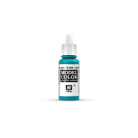 VALLEJO 068 MODEL COLOR LIGHT TURQUOISE (70840)