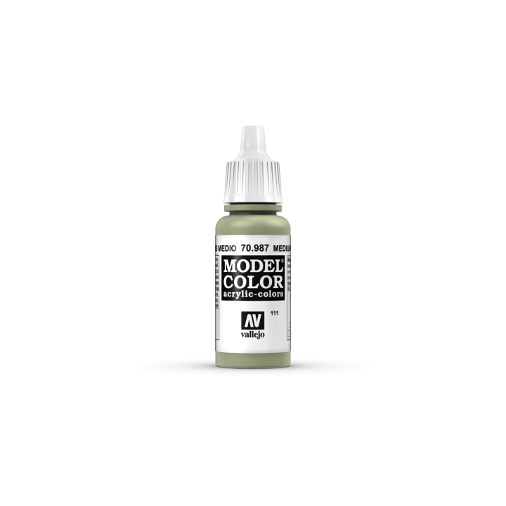 VALLEJO 111 MODEL COLOR MEDIUM GREY 17   ml (70987)