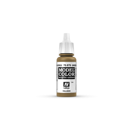 VALLEJO 114 MODEL COLOR GREEN BROWN 17   ml (70879)