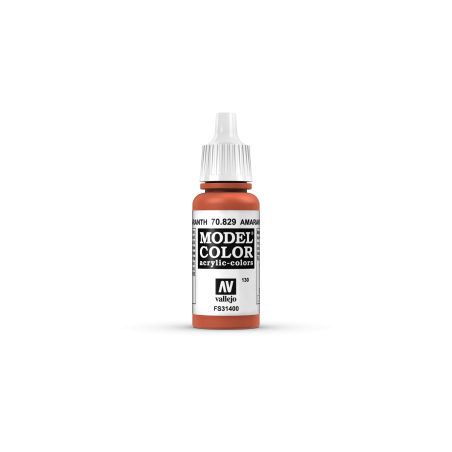 VALLEJO 130 MODEL COLOR AMARANTH RED 17  ml (70829)