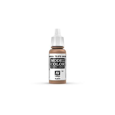 VALLEJO 132 MODEL COLOR BROWN SAND 17 ml (70876)