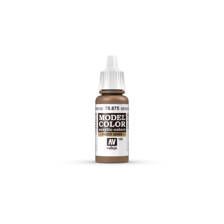 VALLEJO 135 MODEL COLOR BEIGE BROWN (70875)