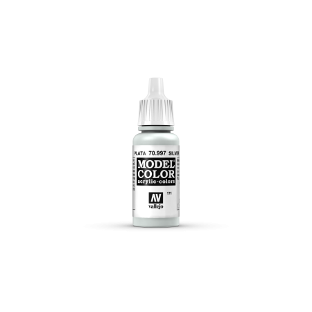 VALLEJO 171 MODEL COLOR SILVER 17 ml     (70997)