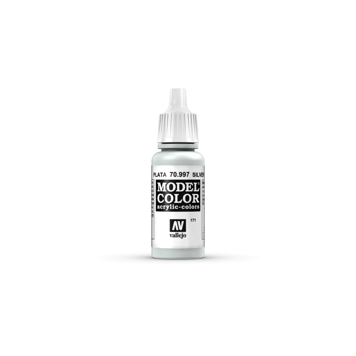 VALLEJO 171 MODEL COLOR SILVER (70997)