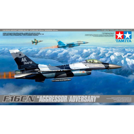 TAMIYA 1/48 F-16C/N AGGRESSOR/ADVERSARY  (61106)