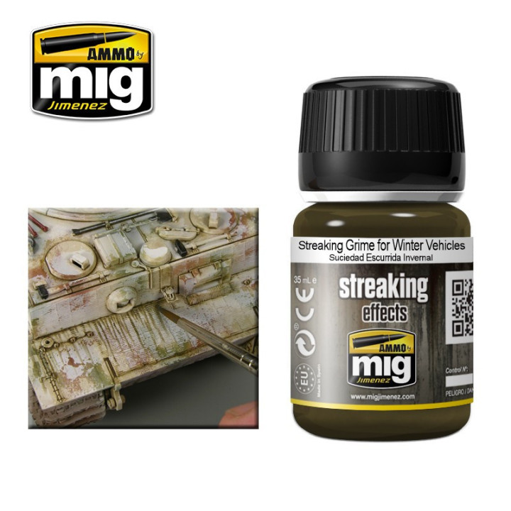 AMMO MIG 1205 GRIME PRO ZIMNÍ VOZIDLA 35 ML