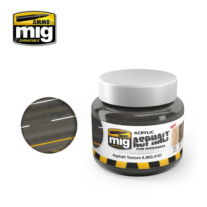 AMMO MIG 2107 ACRYLIC ASPHALT GROUND 250ml