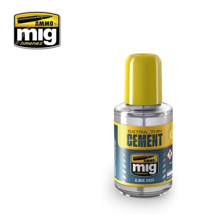 AMMO MIG 2025 EXTRA THIN CEMENT 30ml