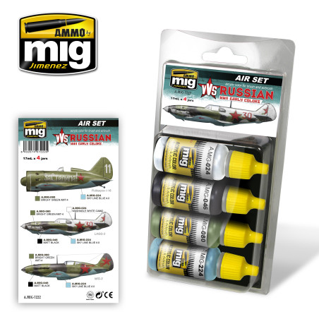 MUNICE MIG 7222 RUSKÁ RANNÁ LETADLA WWII