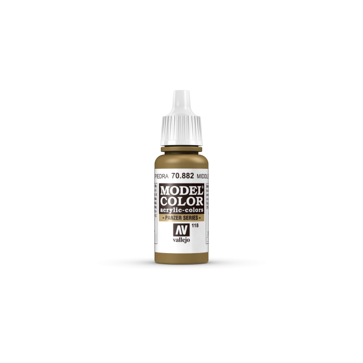 VALLEJO 118 MODEL COLOR MIDDLESTONE 17   ml (70882)