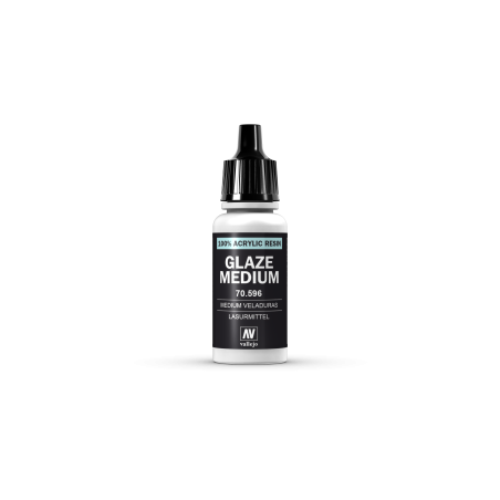 VALLEJO 70596 MODEL COLOR GLAZE MEDIUM 17ml