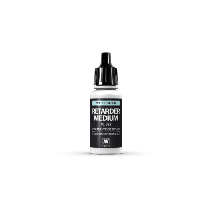 VALLEJO 70597 MODEL COLOR RETARDER MEDIUM 17ml