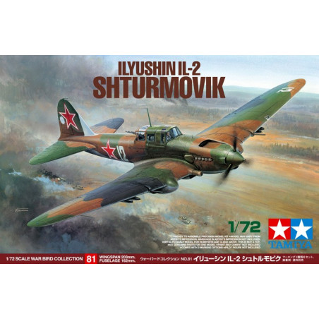 TAMIYA 1/72 IL-2  SHTURMOVIK (60781)