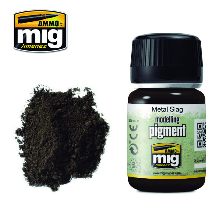 AMMO MIG 3020 PIGMENT METAL SLAG 35ml