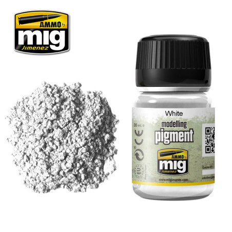 AMMO MIG 3016 PIGMENT WHITE 35ml