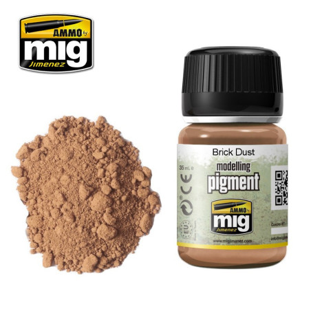 AMMO MIG 3015 PIGMENT BRICK DUST 35ml
