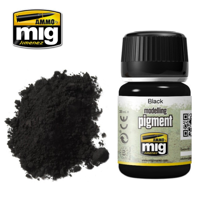 AMMO MIG 3001 PIGMENT BLACK 35ml