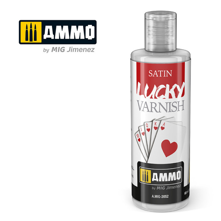 AMMO MIG 2052 SATIN LUCKY VARNISH 60ml