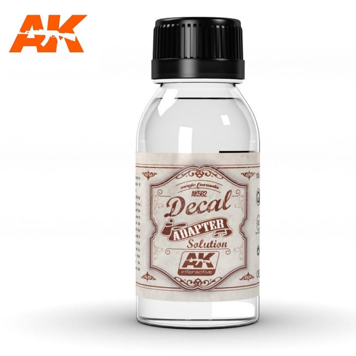 AK 582 DECAL ADAPTER SOLUTION 100ml