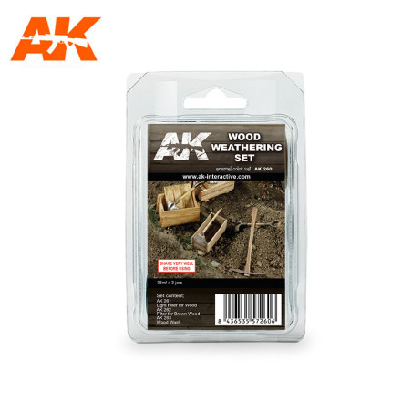 AK  260 WOOD WEATHERING SET