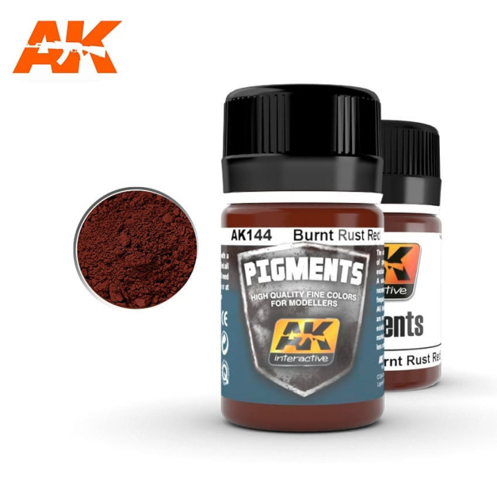 AK 144 PIGMENT BURNT RUST RED 35ml