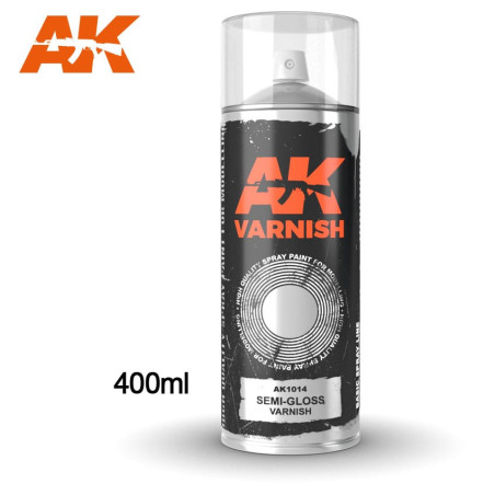 AK 1014 SEMI-GLOSS VARNISH SPRAY 400ml