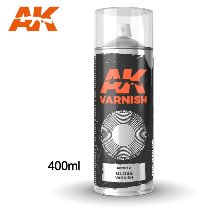 AK 1012 lesklý lak ve spreji 400ml