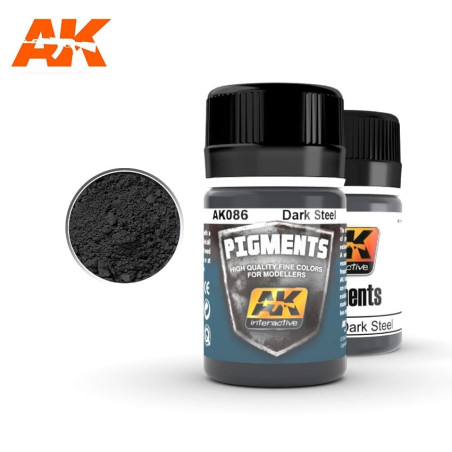 AK  086 PIGMENT DARK STEEL 35ml