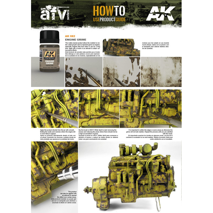 AK  082 ENGINE GRIME 35ml