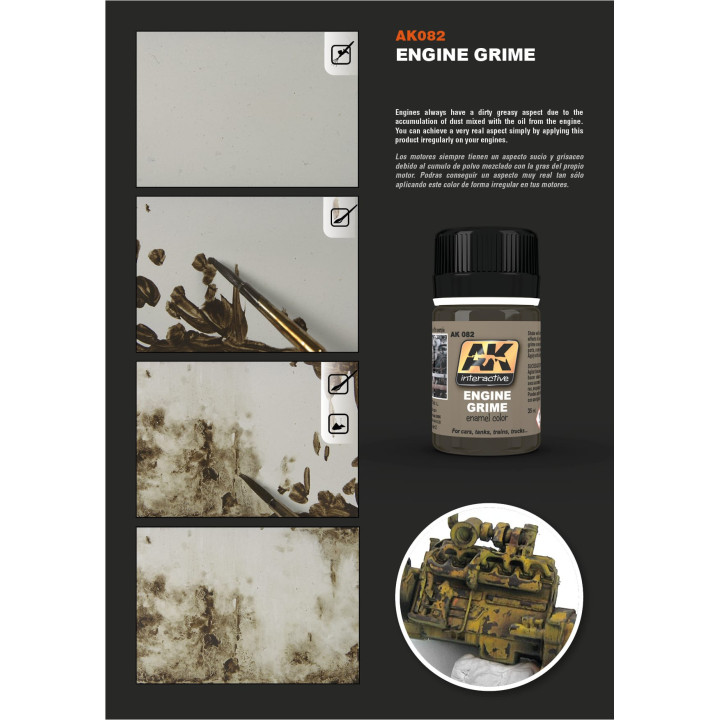 AK  082 ENGINE GRIME 35ml