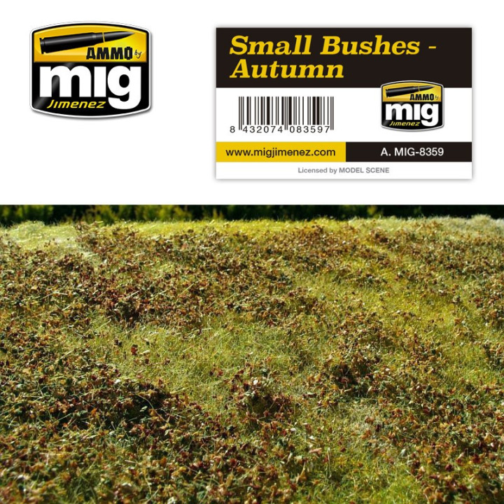 AMMO MIG 8359 SMALL BUSHES AUTUMN